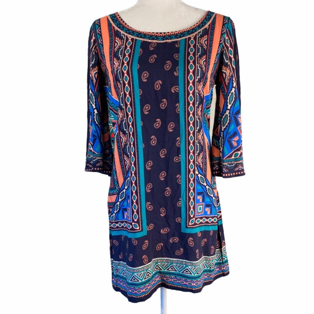 Flying Tomato Mixed Print Dress Sz M